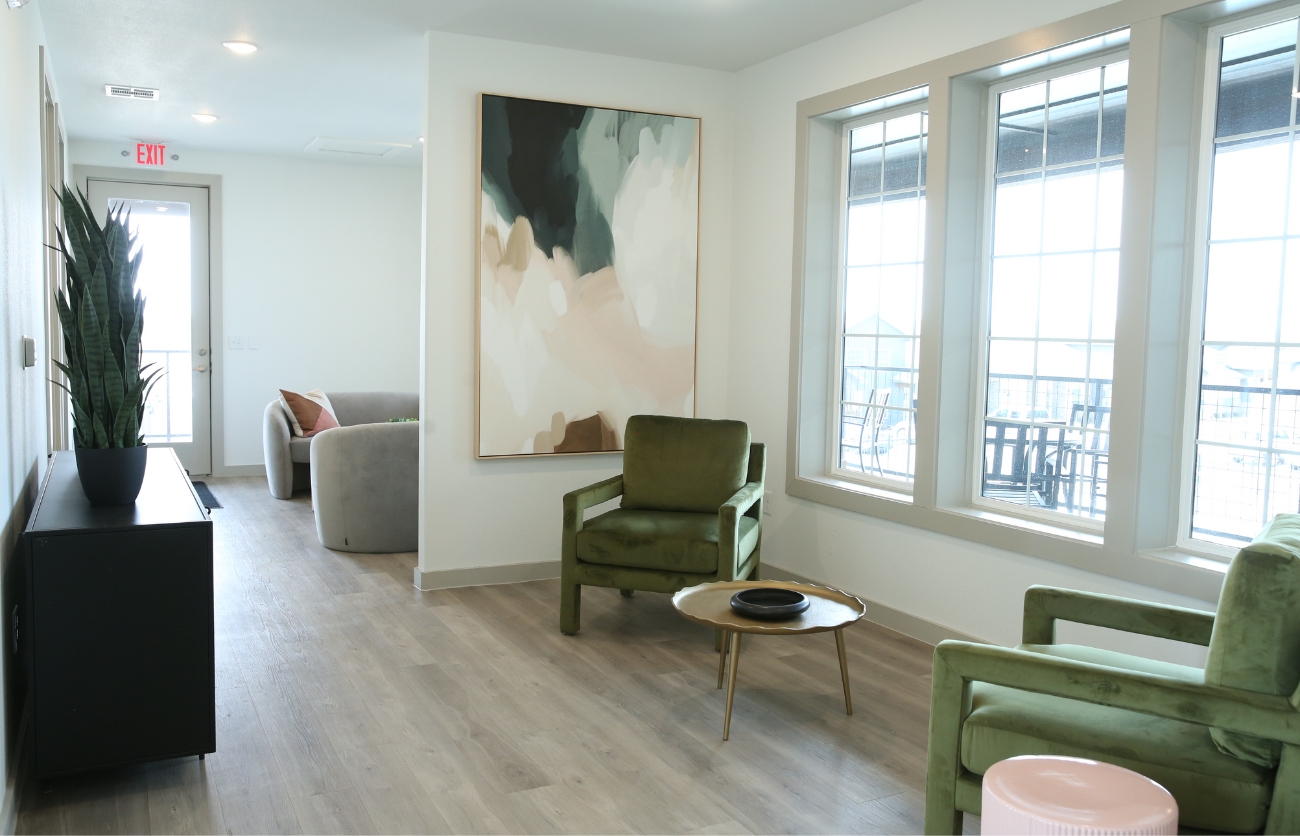 Contemporary apartment building showcasing Citadel Construction’s craftsmanship in Lubbock, TX.