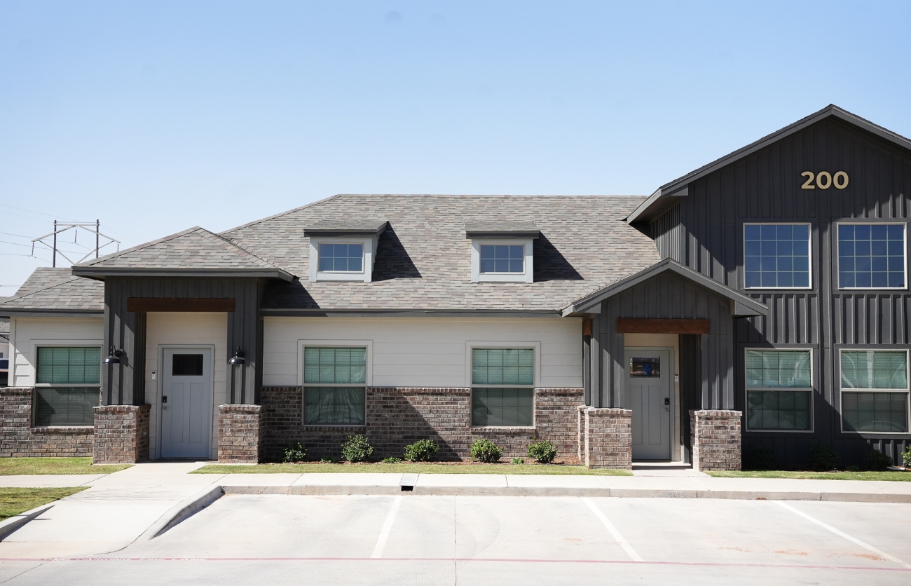 Exterior view of new multifamily residential apartments constructed by Citadel Construction.